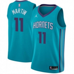 Charlotte Hornets 11 Cody Martin Teal Icon Edition jersey