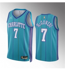Charlotte Hornets 7 Bryce McGowens Teal 2023-24 Classic Edition Stitched Basketball Jersey