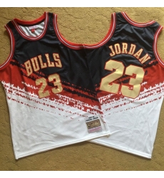 Chicago Bulls 23 Michael Jordan Multi Color 1997-98 Hardwood Classics Independent Swingman Jersey