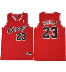 Chicago Bulls 23 Michael Jordan Red Swingman Jersey