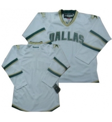 Dallas Stars Blank White Jerseys