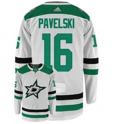 Dallas Starts 16 Joe Pavelski White Away NHL Hockey Jersey
