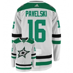 Dallas Starts 16 Joe Pavelski White Away NHL Hockey Jersey