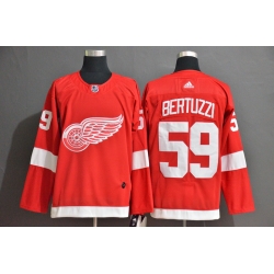 Detroit Red Wings 59 Tyler Bertuzzi Red Adidas Jersey