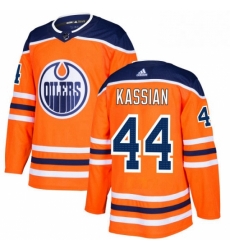 Edmonton Oilers 44 Zack Kassian Orange Home NHL jersey