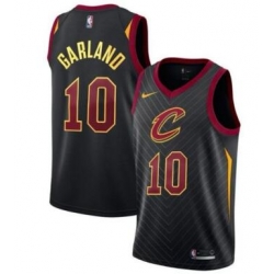 Cleveland Cavaliers 10 Darius Garland Black Basketball jerseyStatement Edition