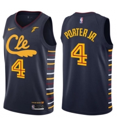 Cleveland Cavaliers 4 KEVIN PORTER JR Blue NBA Jersey