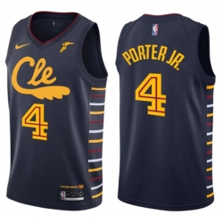 Cleveland Cavaliers 4 KEVIN PORTER JR Blue NBA Jersey