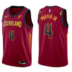 Cleveland Cavaliers 4 KEVIN PORTER JR Red NBA Jersey