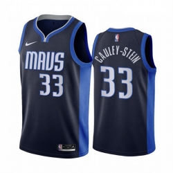 Dallas Mavericks 33 Willie Cauley Stein Navy NBA Swingman 2020-21 Earned Edition Jerse