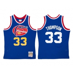 Denver Nuggets 33 David Thompson Blue 1975-76 Mitchell 26 Ness Swingman Stitched Jersey