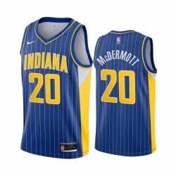 Indiana Pacers 20 Doug McDermott Blue NBA Swingman 2020-21 City Edition Jersey