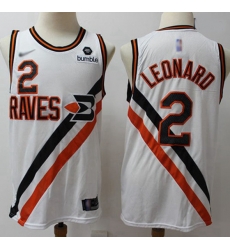 Los Angeles Clippers #2 Kawhi Leonard White Basketball Swingman Hardwood Classics Jersey