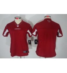 Women's Arizona Cardinals Blank Red Color(Limited Jerseys)