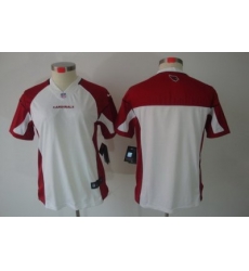 Women's Arizona Cardinals Blank White Color(Limited Jerseys)