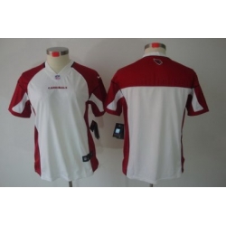 Women's Arizona Cardinals Blank White Color(Limited Jerseys)