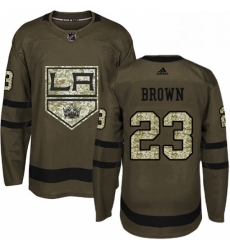 Los Angeles Kings 23 Dustin Brown Green Salute To Service NHL jersey