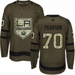 Los Angeles Kings 70 Tanner Pearson Green Salute To Service NHL jersey