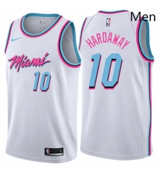 Miami Heat 10 Tim Hardaway Swingman White NBA jerseyCity Edition