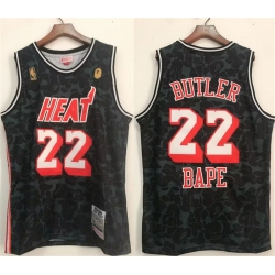 Miami Heat 22 Jimmy Butler Black Stitched Jersey