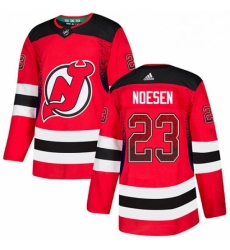 New Jersey Devils 23 Stefan Noesen Red Drift Fashion NHL Jersey