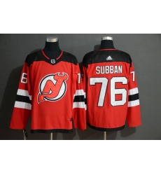 New Jersey Devils 76 P K Subban Red Jersey