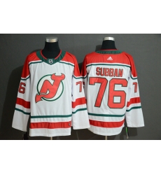 New Jersey Devils 76 P K Subban White Jersey