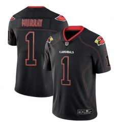 Arizona Cardinals 1 Kyler Murray Lights Out Black Stitched Football Limited Rush Jersey