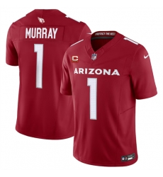 Arizona Cardinals 1 Kyler Murray Red 2023 F U S E With 4 Star C Patch Vapor Untouchable F U S E Limited Stitched Football Jersey