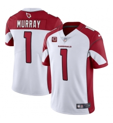 Arizona Cardinals 1 Kyler Murray White With 3-Star C Patch Vapor Untouchable Limited Stitched NFL Jersey