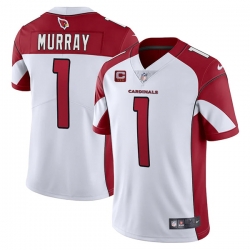 Arizona Cardinals 1 Kyler Murray White With 3-Star C Patch Vapor Untouchable Limited Stitched NFL Jersey