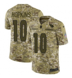 Arizona Cardinals 10 DeAndre Hopkins Camo Stitched NFL Limited 2018 Salute To Service Jersey