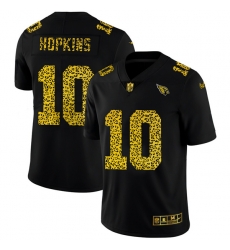 Arizona Cardinals 10 DeAndre Hopkins Leopard Print Fashion Vapor Limited NFL Jersey Black