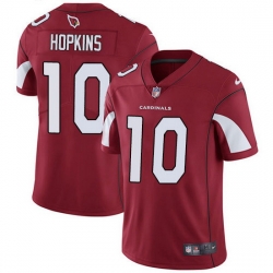 Arizona Cardinals 10 DeAndre Hopkins Red Team Color Stitched NFL Vapor Untouchable Limited Jersey