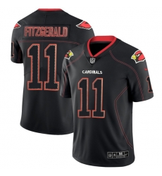 Arizona Cardinals 11 Larry Fitzgerald Black Shadow Legend Limited Jersey