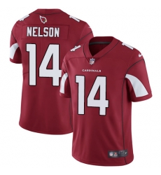Arizona Cardinals 14 J J Nelson Red Team Color Mens Stitched NFL Vapor Untouchable Limited Jersey