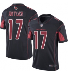 Arizona Cardinals 17 Hakeem Butler Black Red Number Vapor Untouchable Stitched Football Jersey