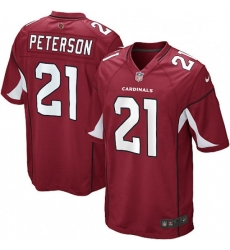 Arizona Cardinals 21 Patrick Peterson Game Red Team Color NFL Jersey