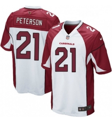 Arizona Cardinals 21 Patrick Peterson Game White NFL Jersey
