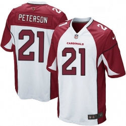 Arizona Cardinals 21 Patrick Peterson Game White NFL Jersey