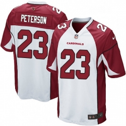 Arizona Cardinals 23 Adrian Peterson Game White NFL Jersey