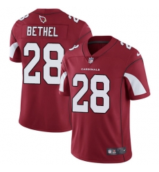 Arizona Cardinals 28 Justin Bethel Red Team Color Stitched NFL Vapor Untouchable Limited Jersey