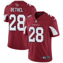 Arizona Cardinals 28 Justin Bethel Red Team Color Stitched NFL Vapor Untouchable Limited Jersey