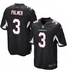 Arizona Cardinals 3 Carson Palmer Game Black Alternate NFL Jersey