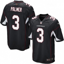 Arizona Cardinals 3 Carson Palmer Game Black Alternate NFL Jersey