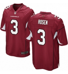 Arizona Cardinals 3 Josh Rosen Game Red Team Color NFL Jersey Arizona Cardinals 3 Josh Rosen Game Red Team Color NFL Jersey