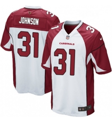 Arizona Cardinals 31 David Johnson Game White NFL Jersey Arizona Cardinals 31 David Johnson Game White NFL Jersey