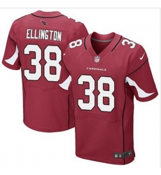Arizona Cardinals 38 Andre Ellington Red Team Color Stitched NFL Elite Jersey