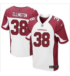 Arizona Cardinals 38 Andre Ellington White Stitched NFL Elite Jersey