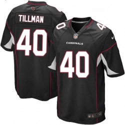 Arizona Cardinals 40 Pat Tillman Game Black Alternate NFL Jersey